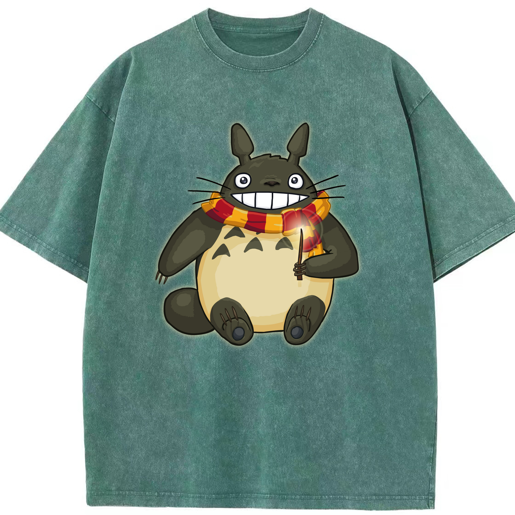 （画像用） となりのトトロ 草壁メイ 草壁サツキ My Neighbor Totoro Satsuki Kusakabe Mei Kusakabe 綿100% ヴィンテージ風 半袖Tシャツ（フロントプリント）
